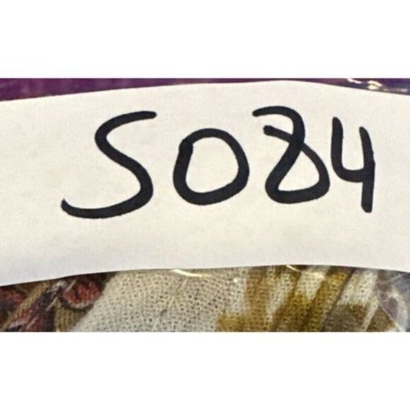 Farmers Market Blouse Women's L Pull Over Crochet Lace and Metallic Gold Y2K - Picture 11 of 11